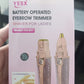 YESX HX-201 2-in-1 Eyebrow Trimmer & Facial Hair Shaver | Battery-Operated | Portable Grooming Tool