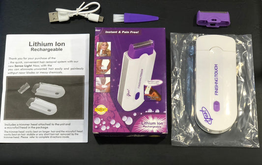 Rechargeable Yes Hair Remover Machine for Women – Finishing Touch Electric Hair Removal Tool for Smooth Skinv