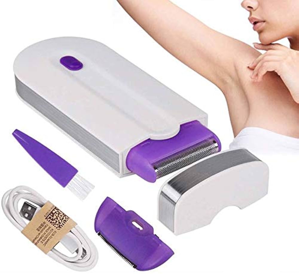 Rechargeable Yes Hair Remover Machine for Women – Finishing Touch Electric Hair Removal Tool for Smooth Skinv